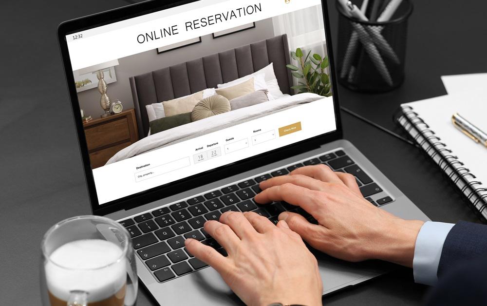 Search and compare flights and hotels using a travel booking platform