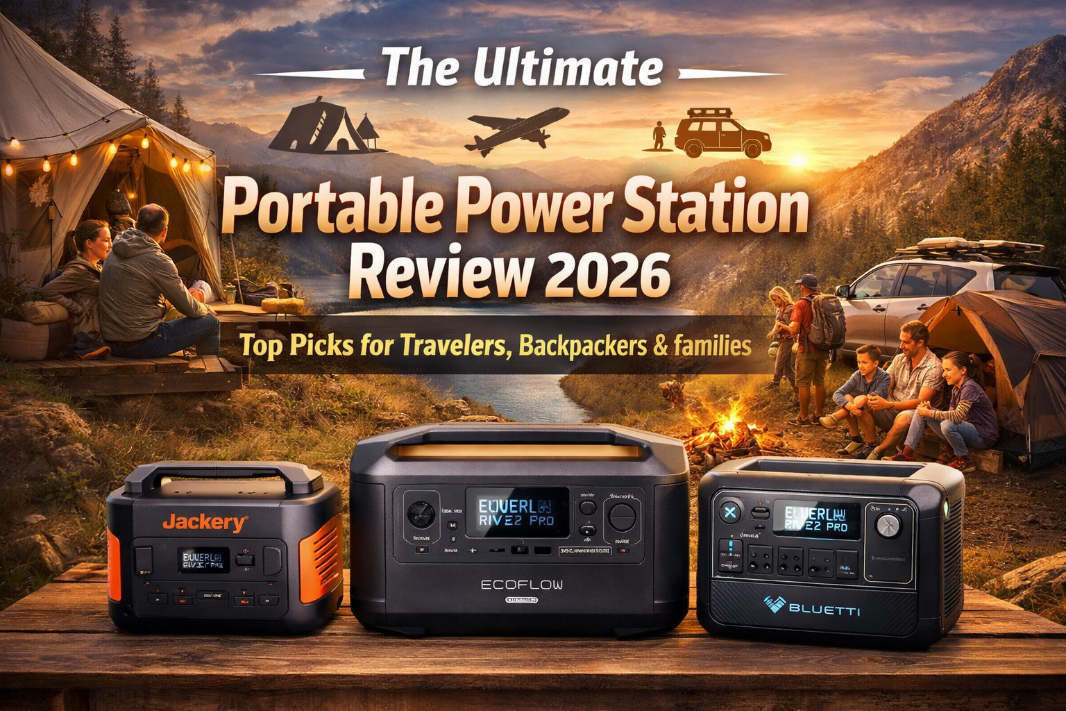 The Ultimate Portable Power Station Review 2026: Top Picks for Travelers, Backpackers & Families