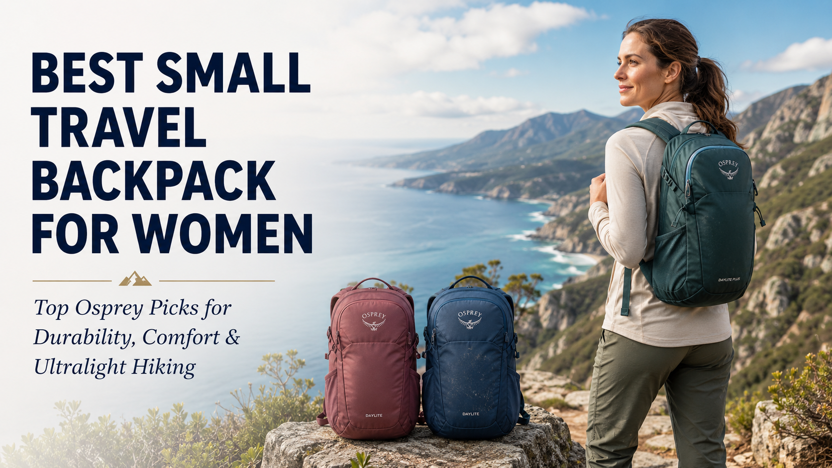 Best Small Travel Backpack for Women